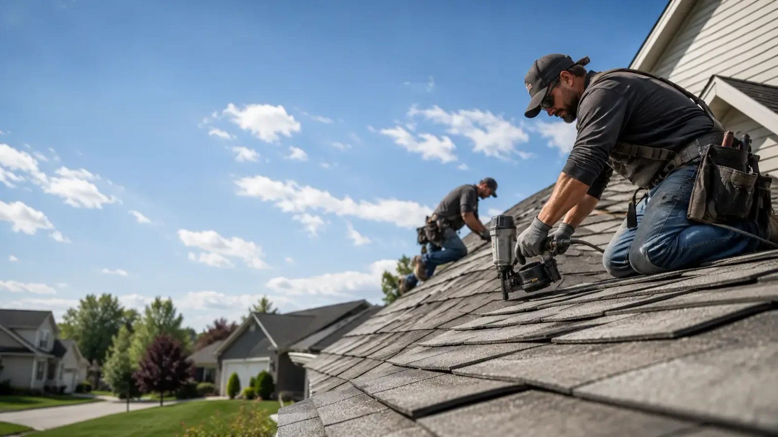 Storm Damage Roof Repair in Webber, KS near me